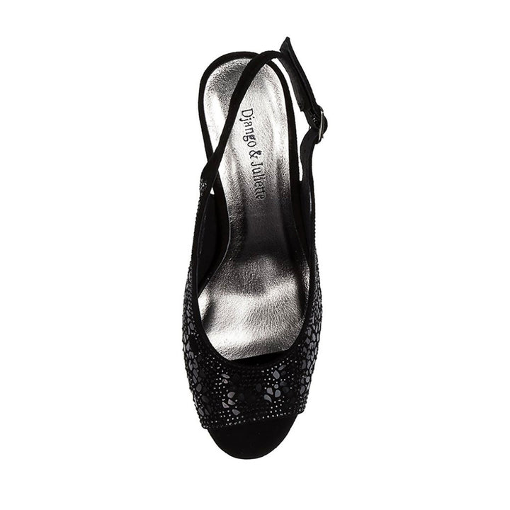 Kerry Heel - Black Mix - DJ6 - Pizazz BoutiqueDjango & Juliette