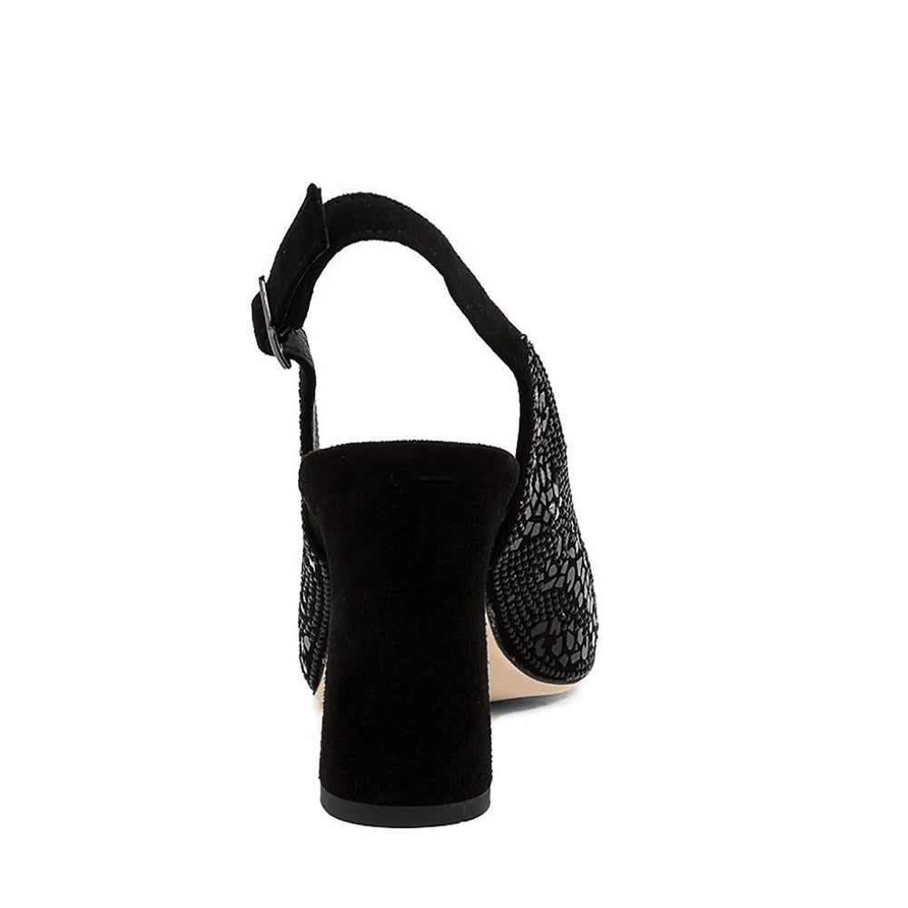 Kerry Heel - Black Mix - DJ6 - Pizazz BoutiqueDjango & Juliette