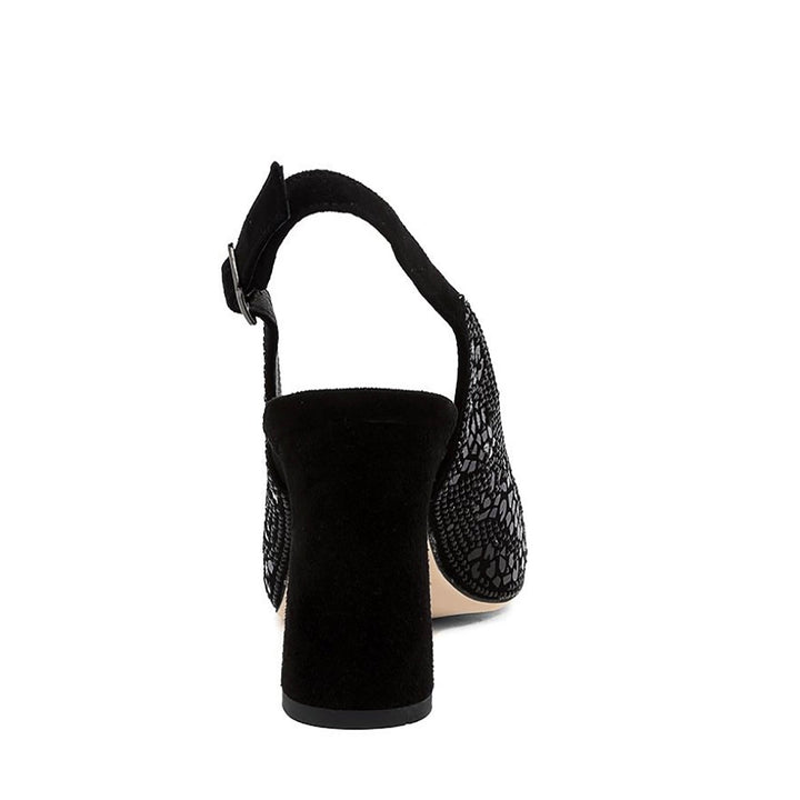 Kerry Heel - Black Mix - DJ6 - Pizazz BoutiqueDjango & Juliette