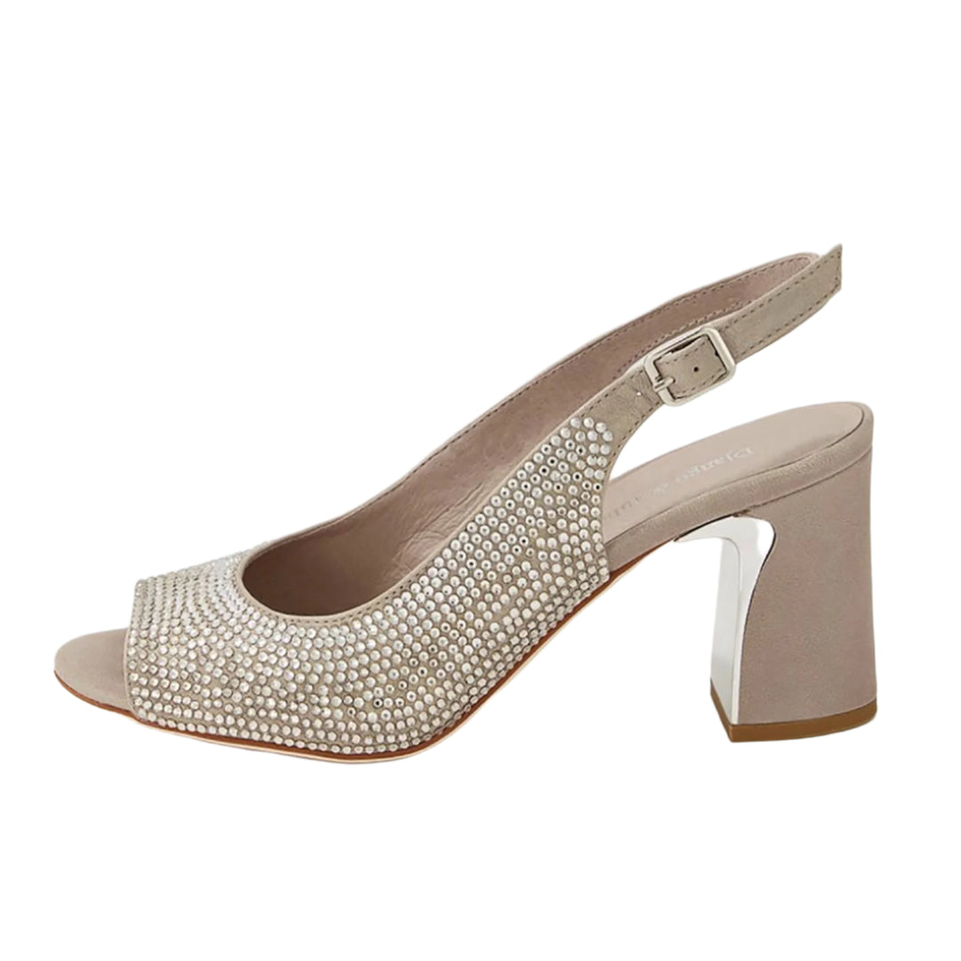 Kerry Heel - Light Pewter - DJ6 - Pizazz BoutiqueDjango & Juliette