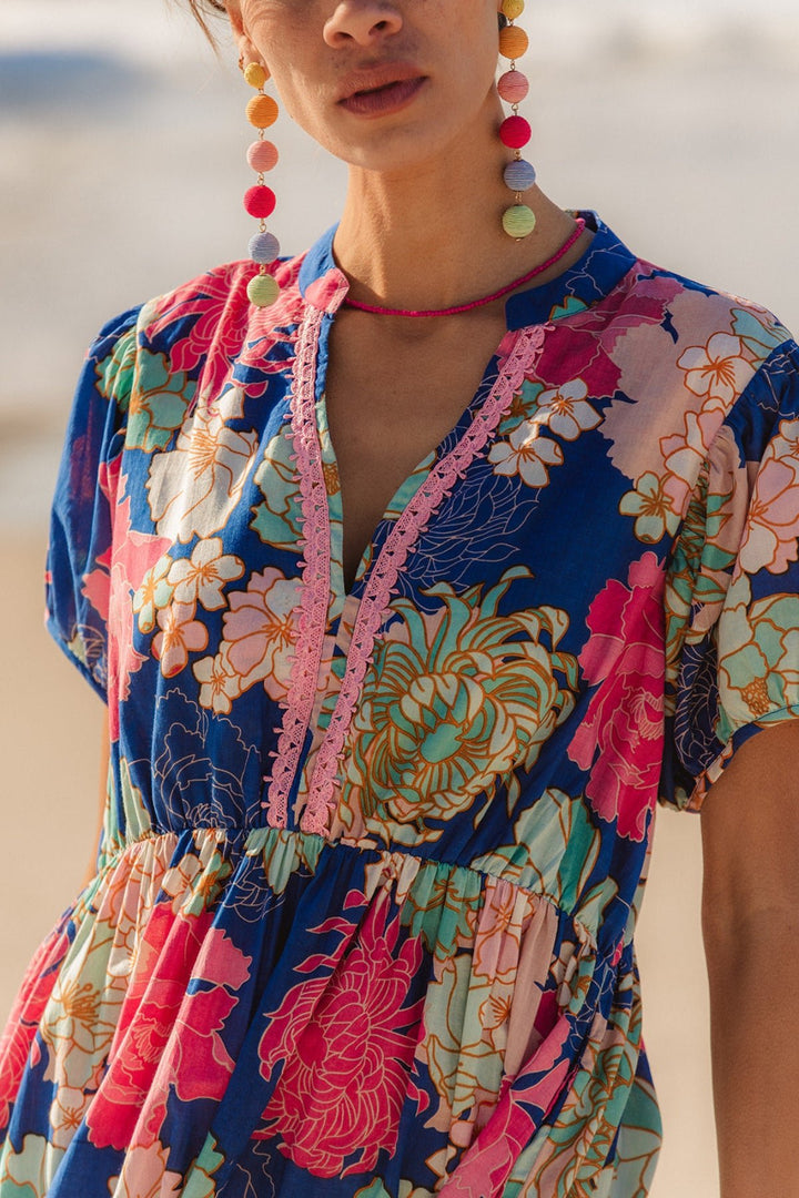 Kiama Dress - Calypso Flower - PL17 - Pizazz BoutiqueI AM Pylgrym