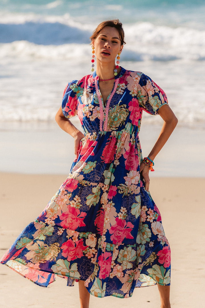 Kiama Dress - Calypso Flower - PL17 - Pizazz BoutiqueI AM Pylgrym