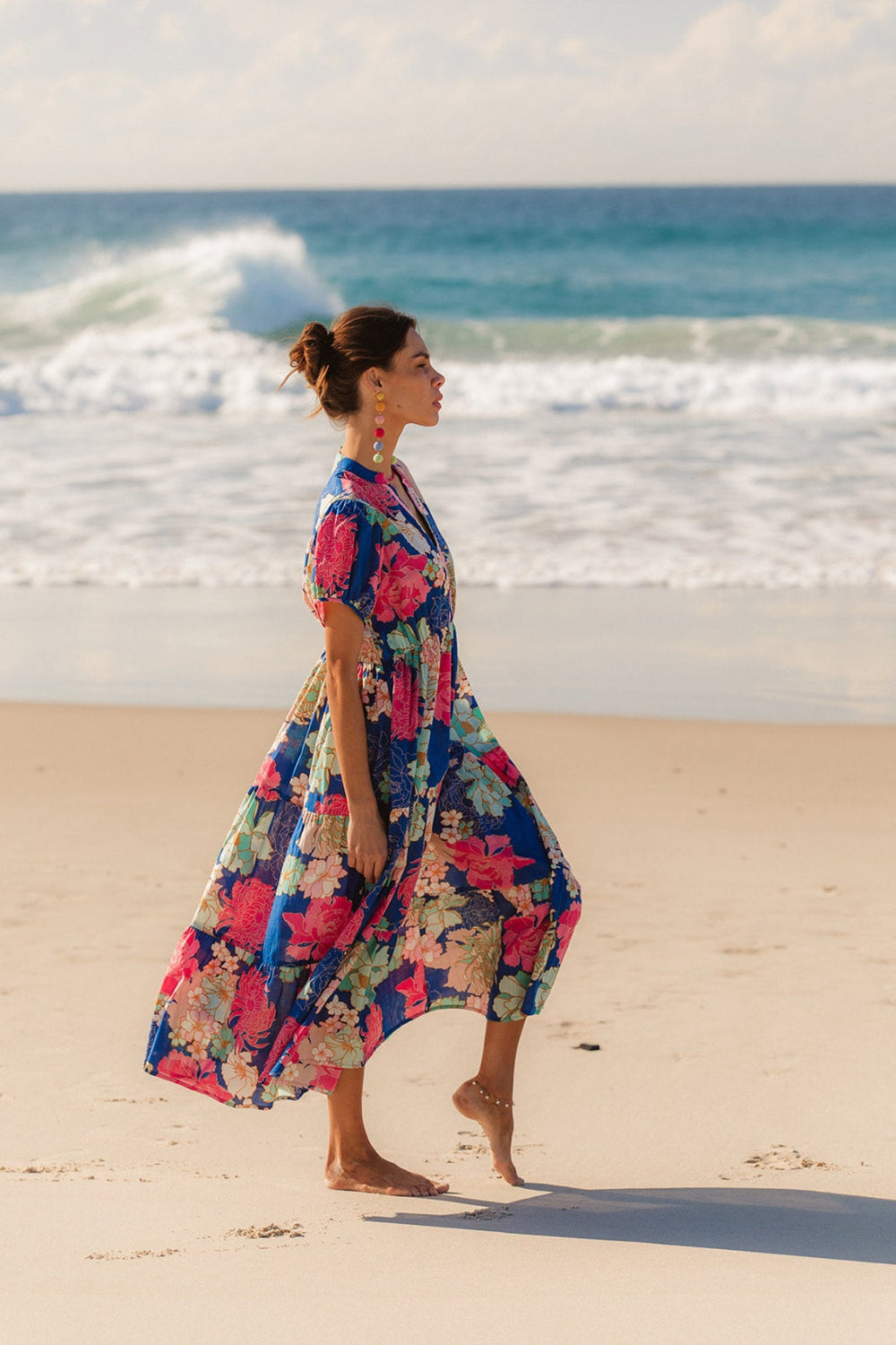 Kiama Dress - Calypso Flower - PL17 - Pizazz BoutiqueI AM Pylgrym