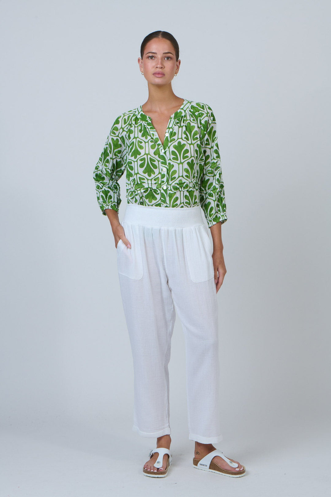 Lenny Top - Oak Meadow - N25 - Pizazz BoutiqueNamastai