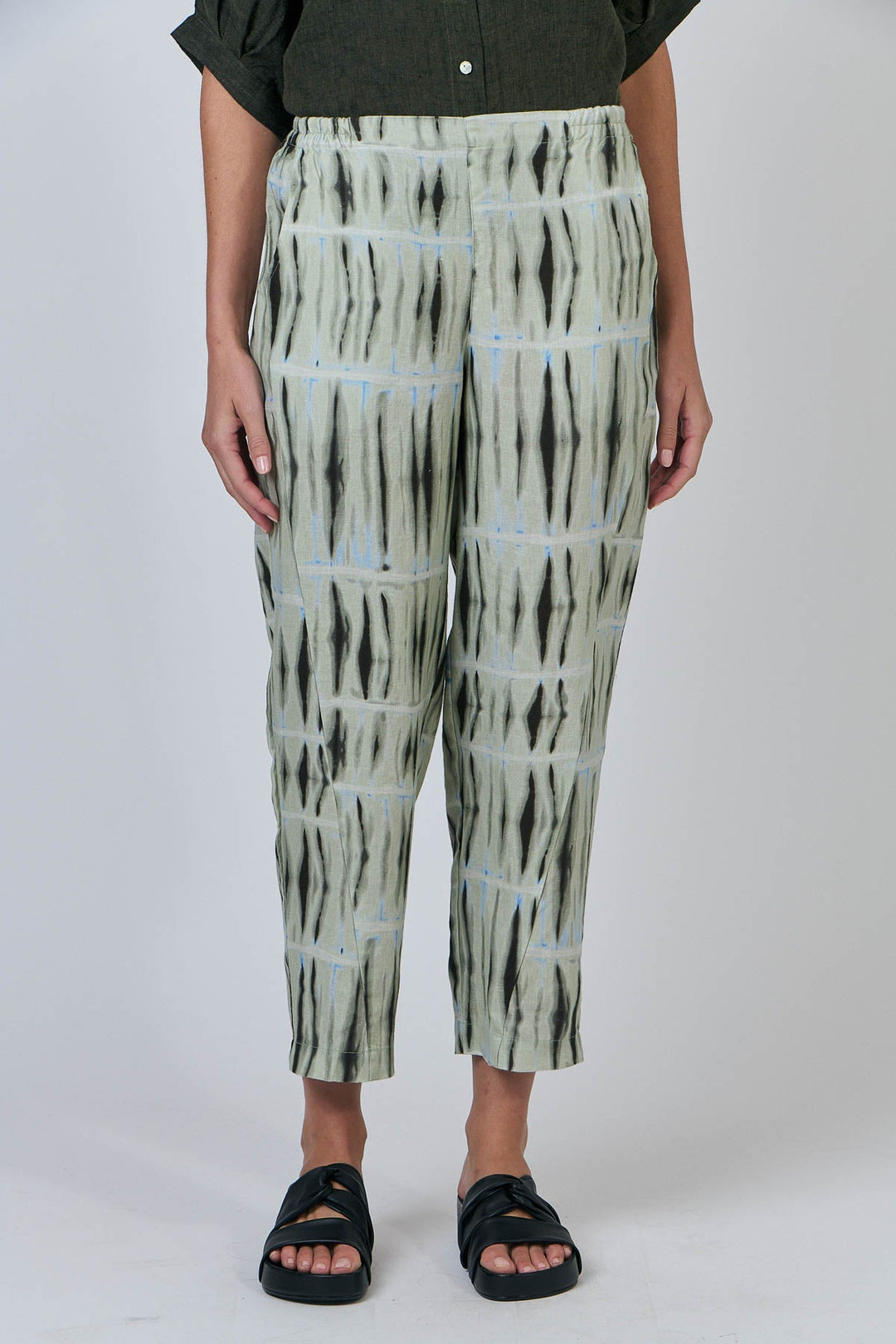 Lola Linen Pant - Exposure - OJ11 - Pizazz BoutiqueNaturals By O & J