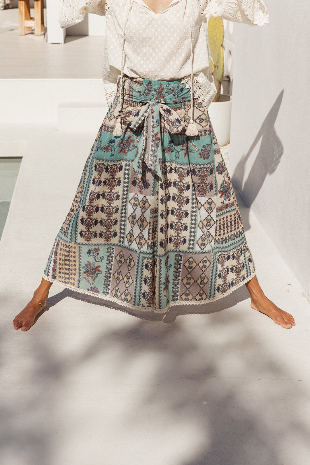Lotti Pants - Taj Print - PL13 - Pizazz BoutiqueI AM Pylgrym