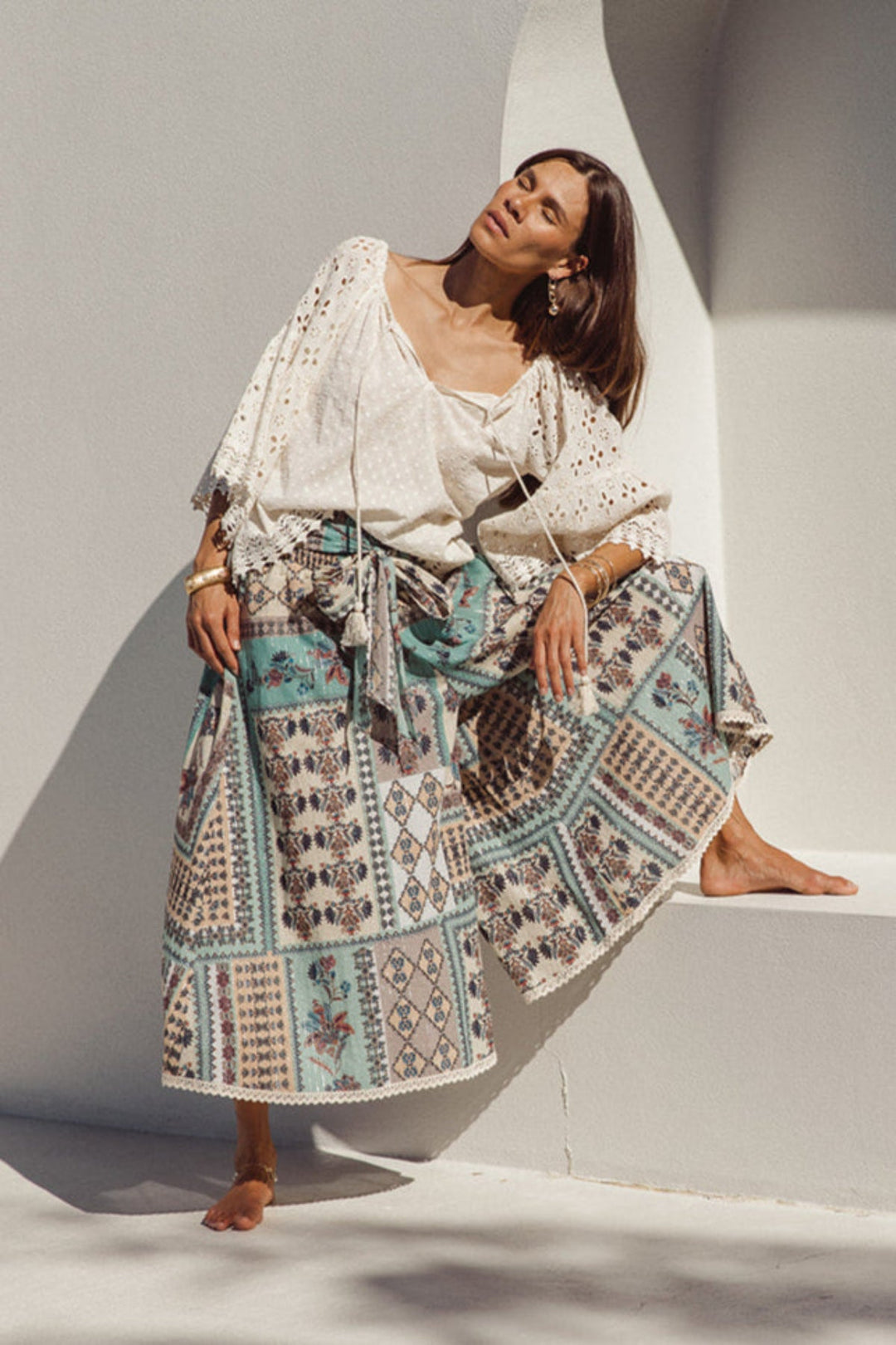 Lotti Pants - Taj Print - PL13 - Pizazz BoutiqueI AM Pylgrym