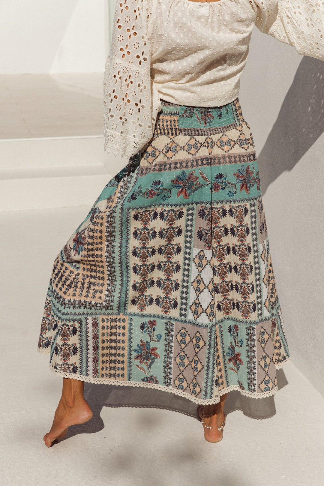 Lotti Pants - Taj Print - PL13 - Pizazz BoutiqueI AM Pylgrym