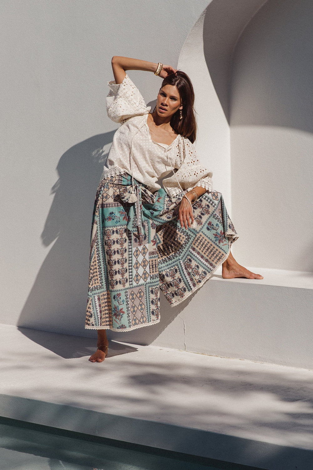 Lotti Pants - Taj Print - PL13 - Pizazz BoutiqueI AM Pylgrym