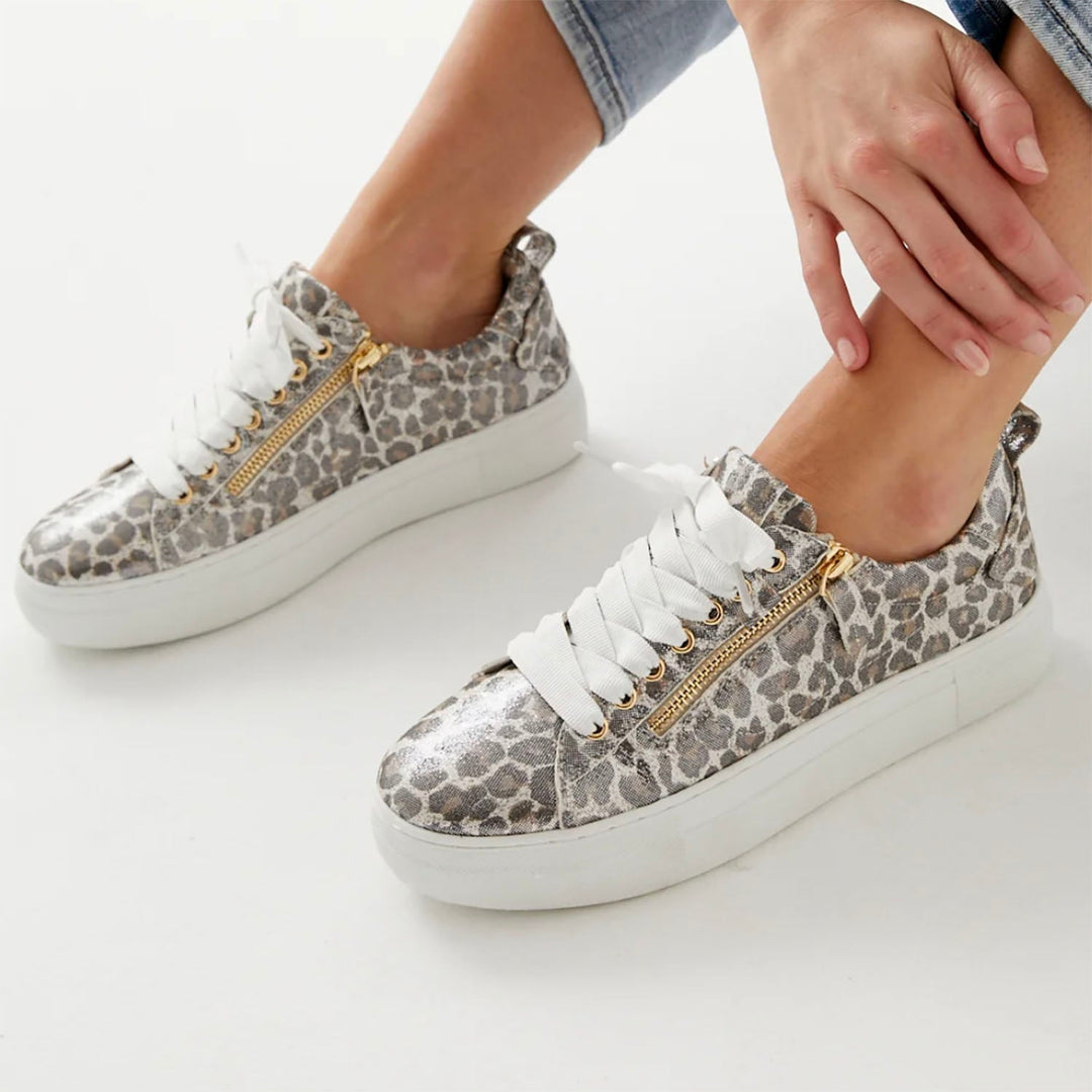 Maize Sneaker - Champagne Leopard - AE18 - Pizazz BoutiqueAlfie & Evie