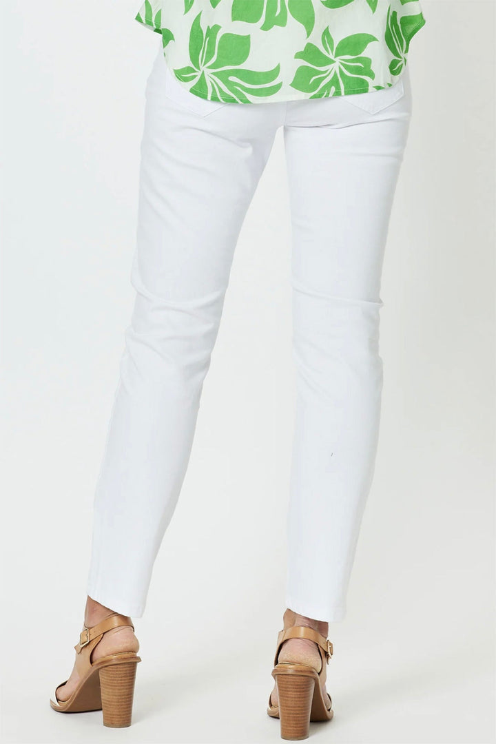 Marvel Denim Jean - White - GS4 - Pizazz BoutiqueGordon smith