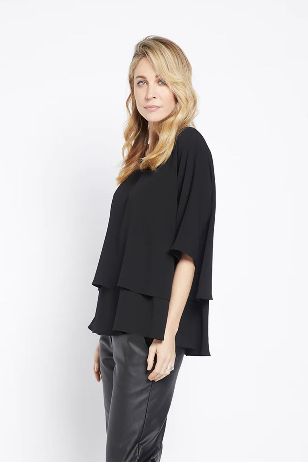 Marvel Layer Top - Black - PH16 - Pizazz BoutiquePhilosophy