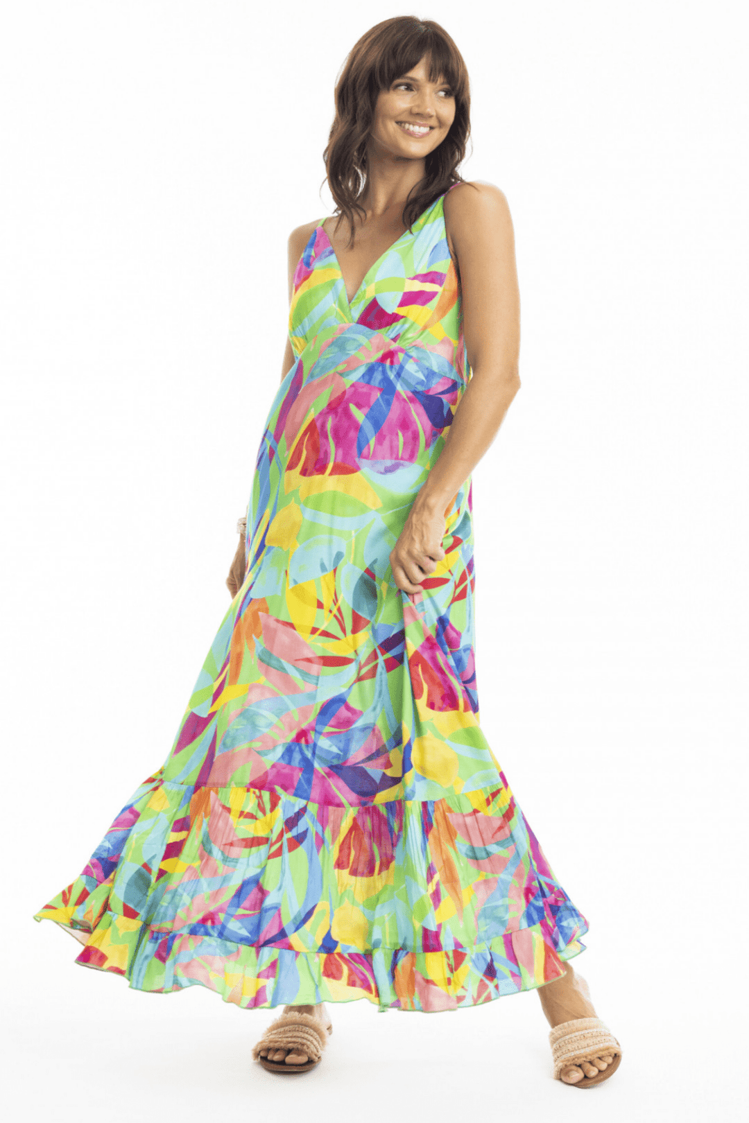 Melinda Maxi - Green - EP10 - Pizazz BoutiqueEscape by OQ