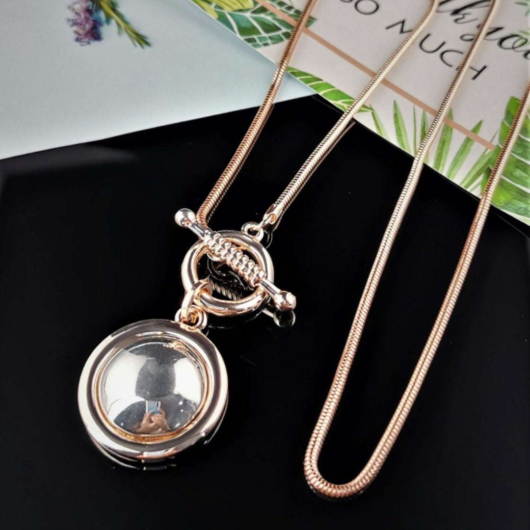 Meredith Necklace - Rose Gold - SJ10 - Pizazz BoutiqueSpice Up