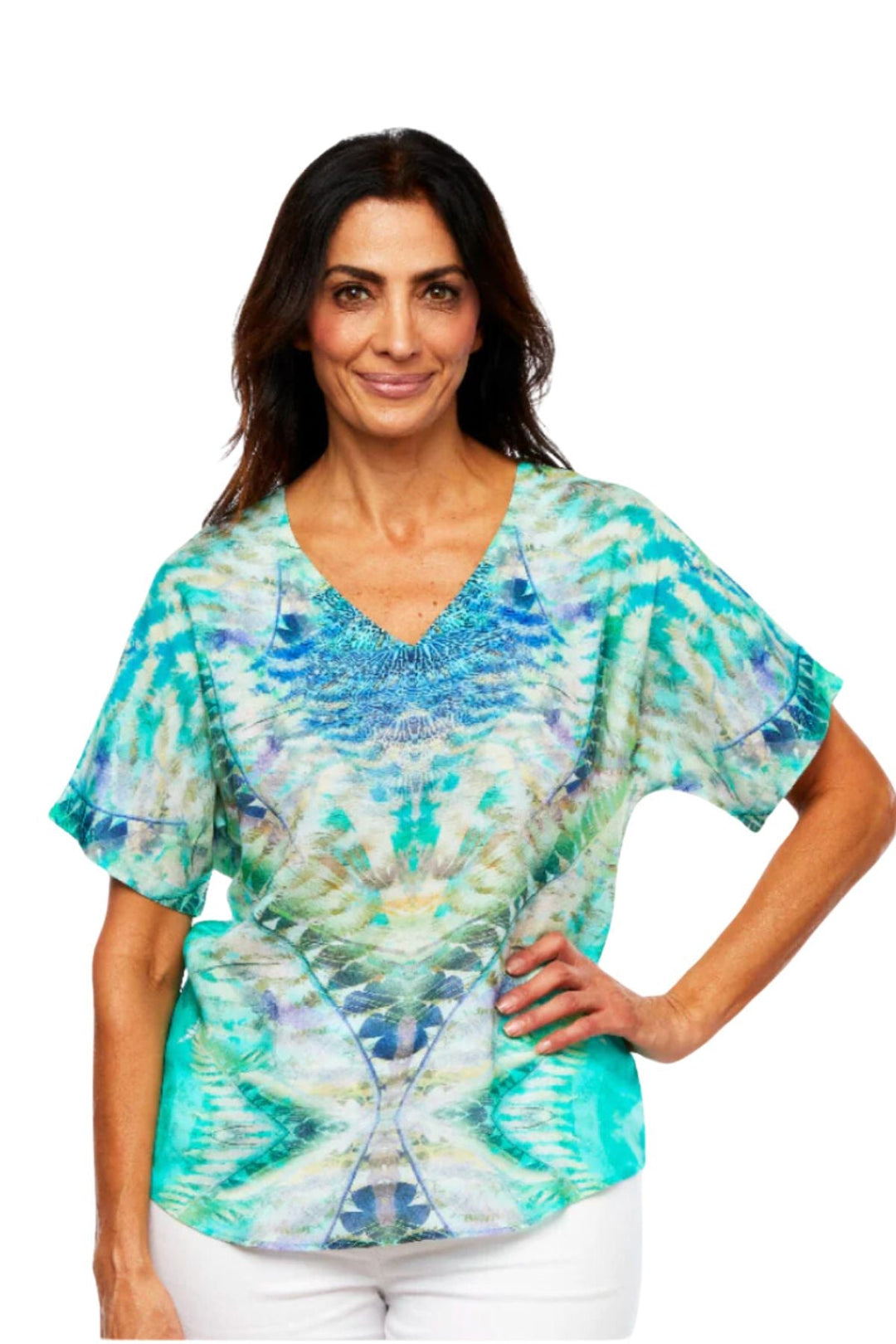 Modal Top - Marine - CP2 - Pizazz BoutiqueClaire Powell