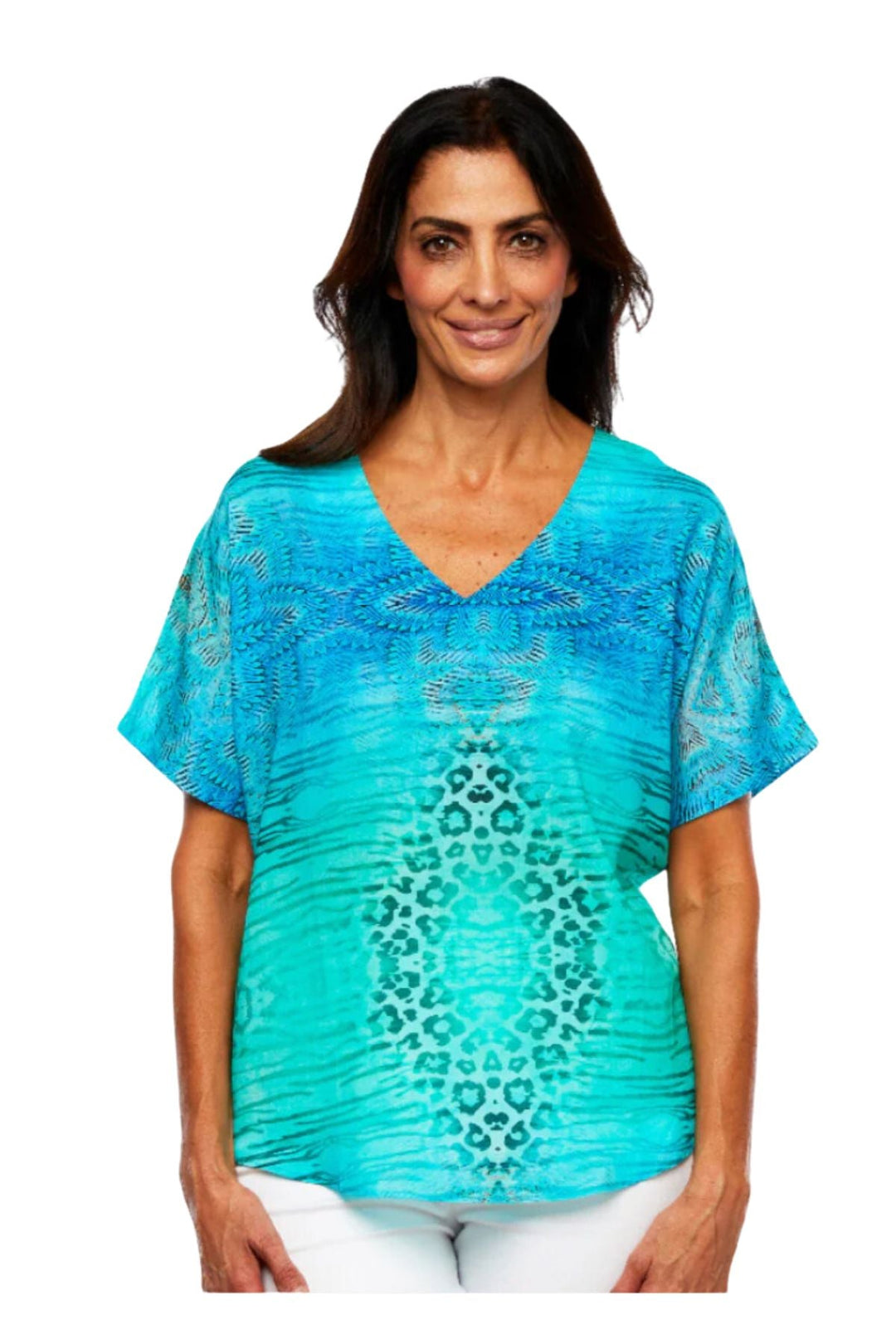 Modal Top - Spray - CP2 - Pizazz BoutiqueClaire Powell