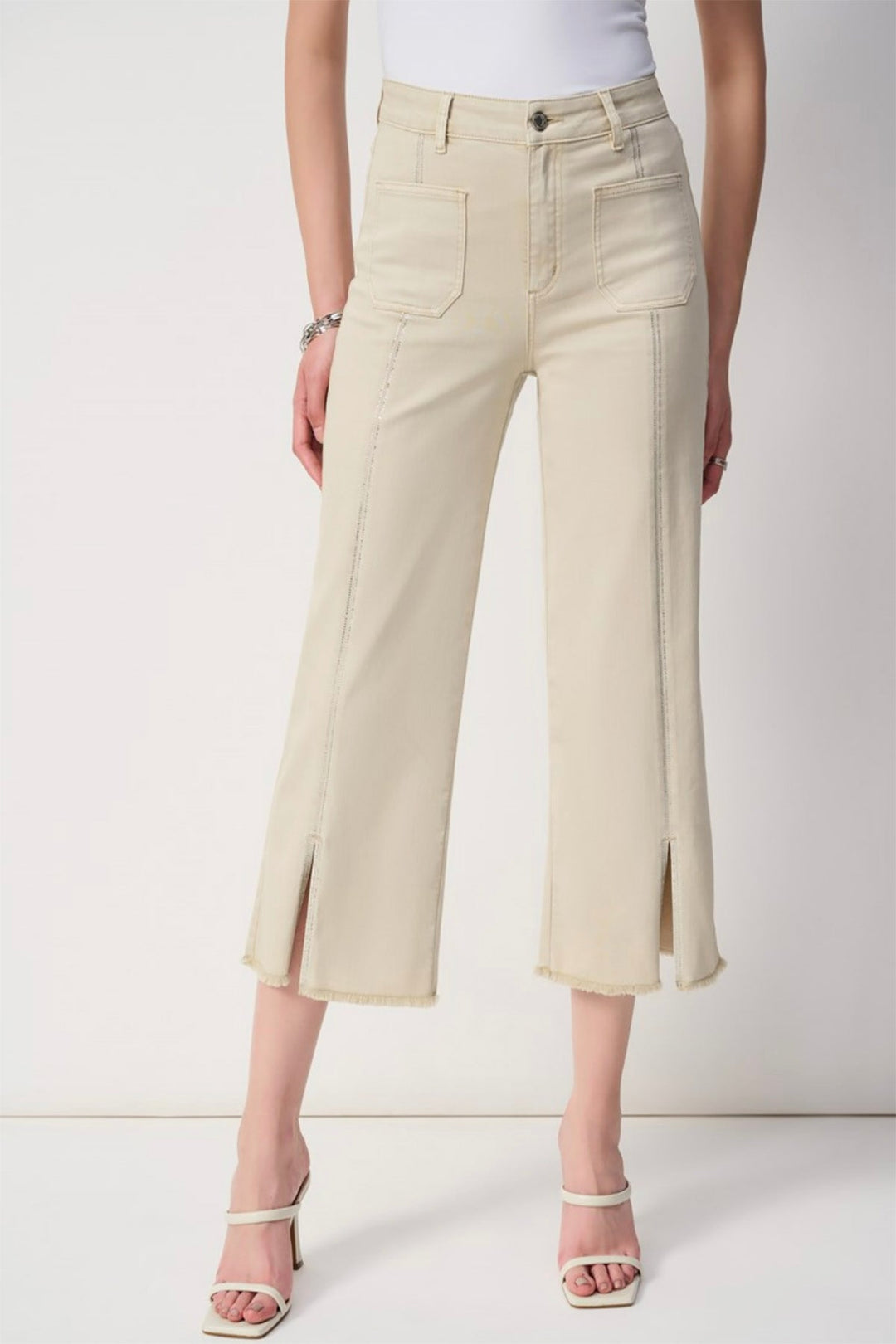 Moonstone Embellished Culotte Jeans - JR7 - Pizazz BoutiqueJoseph Ribkoff
