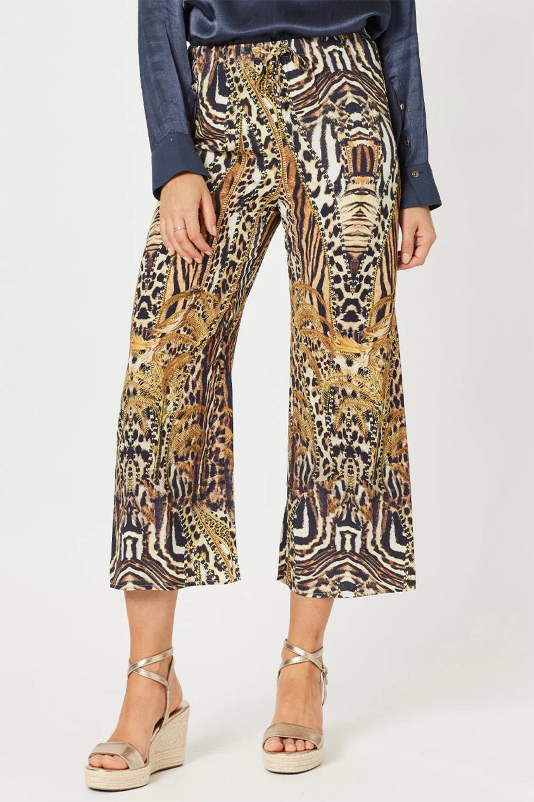 Morocco Print Pants - Animal - HV31 - Pizazz BoutiqueHammock & Vine