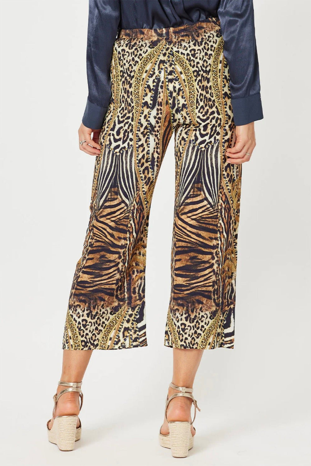 Morocco Print Pants - Animal - HV31 - Pizazz BoutiqueHammock & Vine