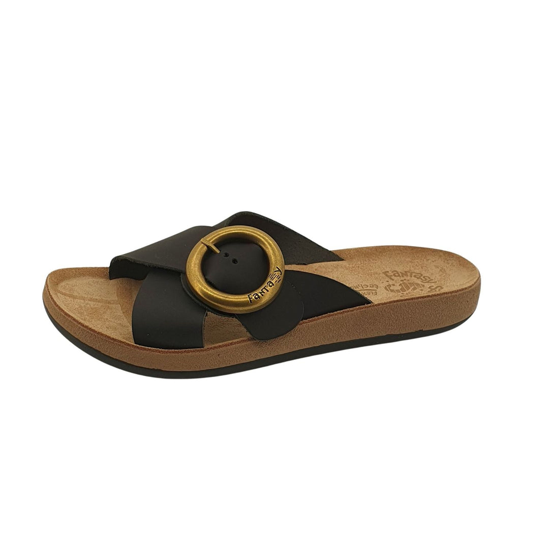 Natalie - Black - FY5 - Pizazz BoutiqueFantasy Sandals