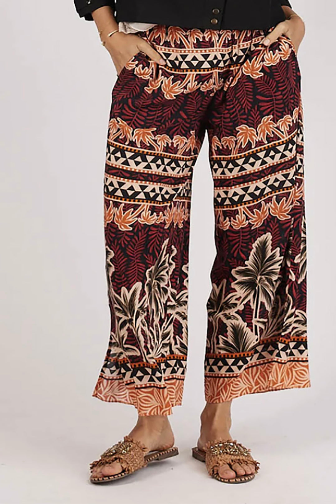 Oasis Pant - Red - RY10