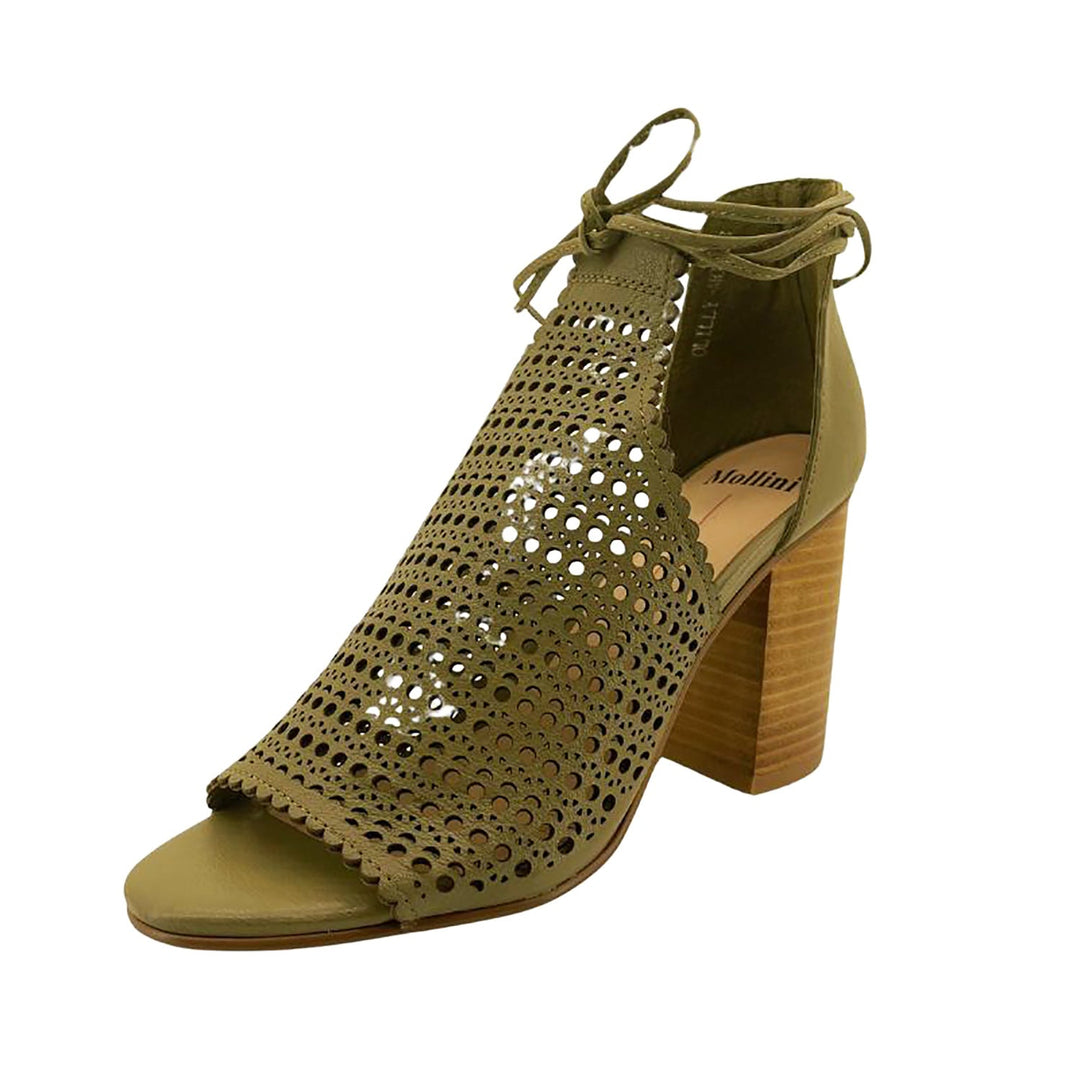 Olilly Heel - Khaki - MO1 - Pizazz BoutiqueMollini