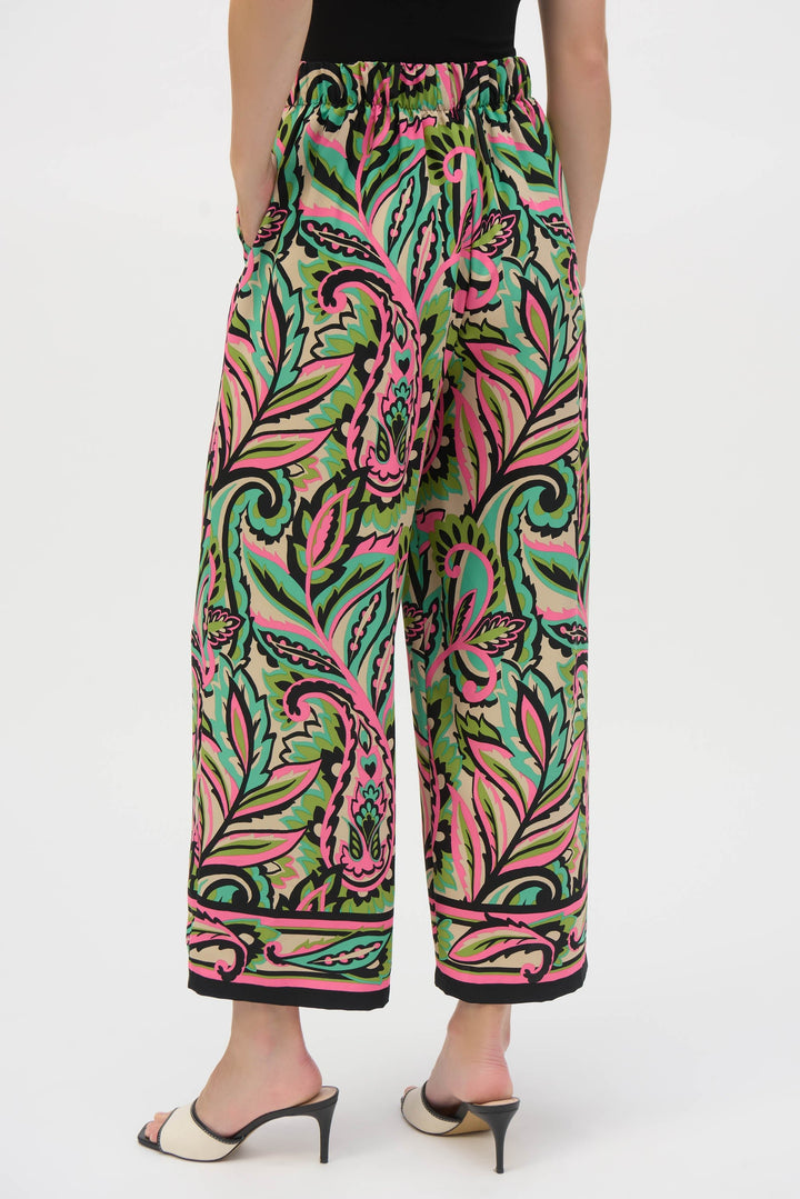 Paisley Print Pant - JR13 - Pizazz BoutiqueJoseph Ribkoff