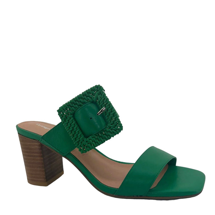 Perrin Emerald Heel - DJ43 - Pizazz BoutiqueDjango & Juliette