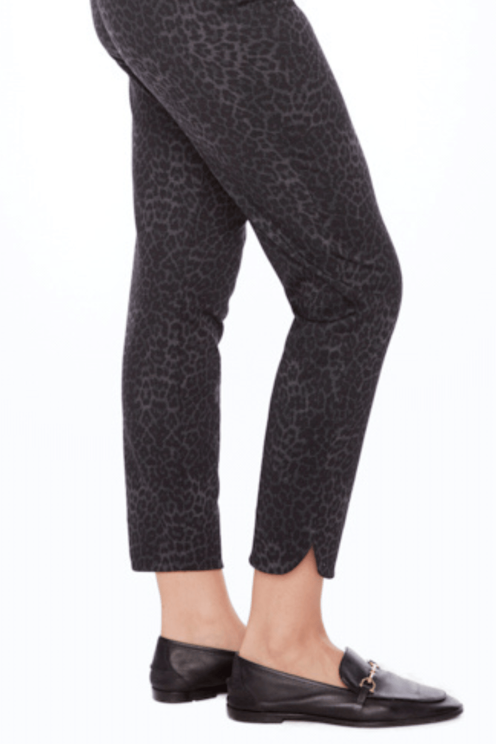 Petal Slit Ponte Pant - Amur - UP5 - Pizazz BoutiqueUp!