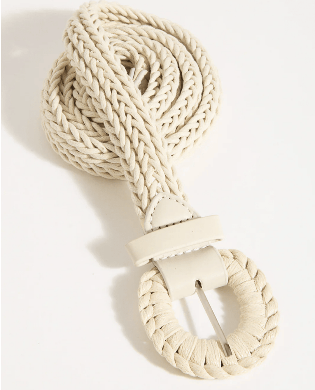 Plaited Cord Covered Buckle Belt - AD59 - Pizazz BoutiqueAdorne