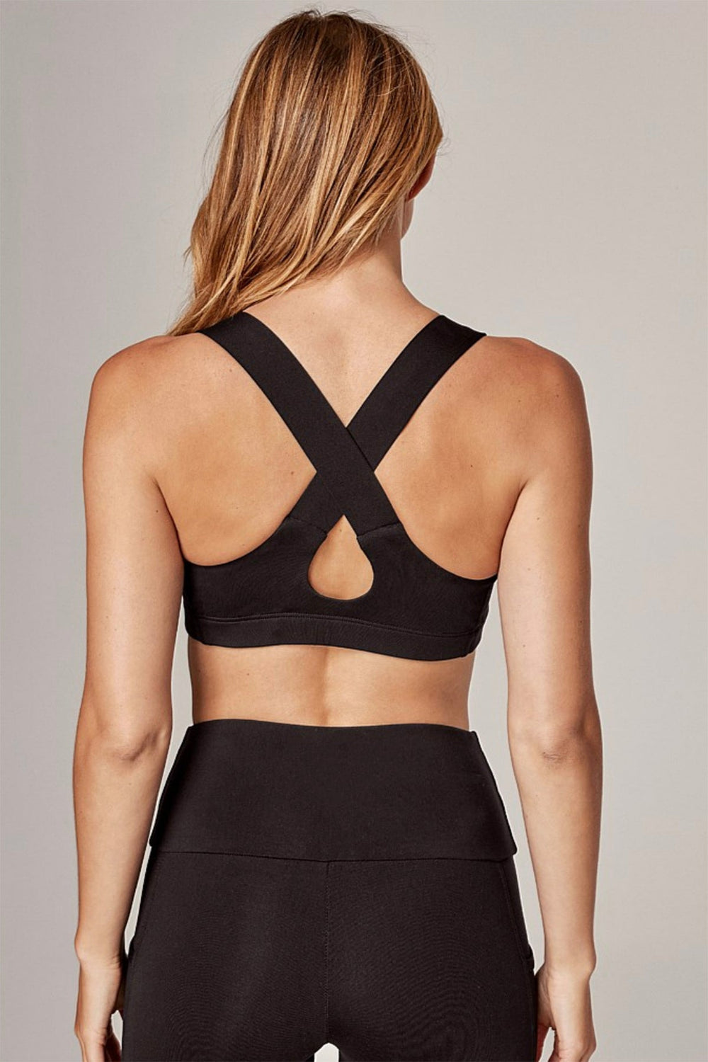 Power Up Sports Top - Black - RB3 - Pizazz BoutiqueRunning Bare