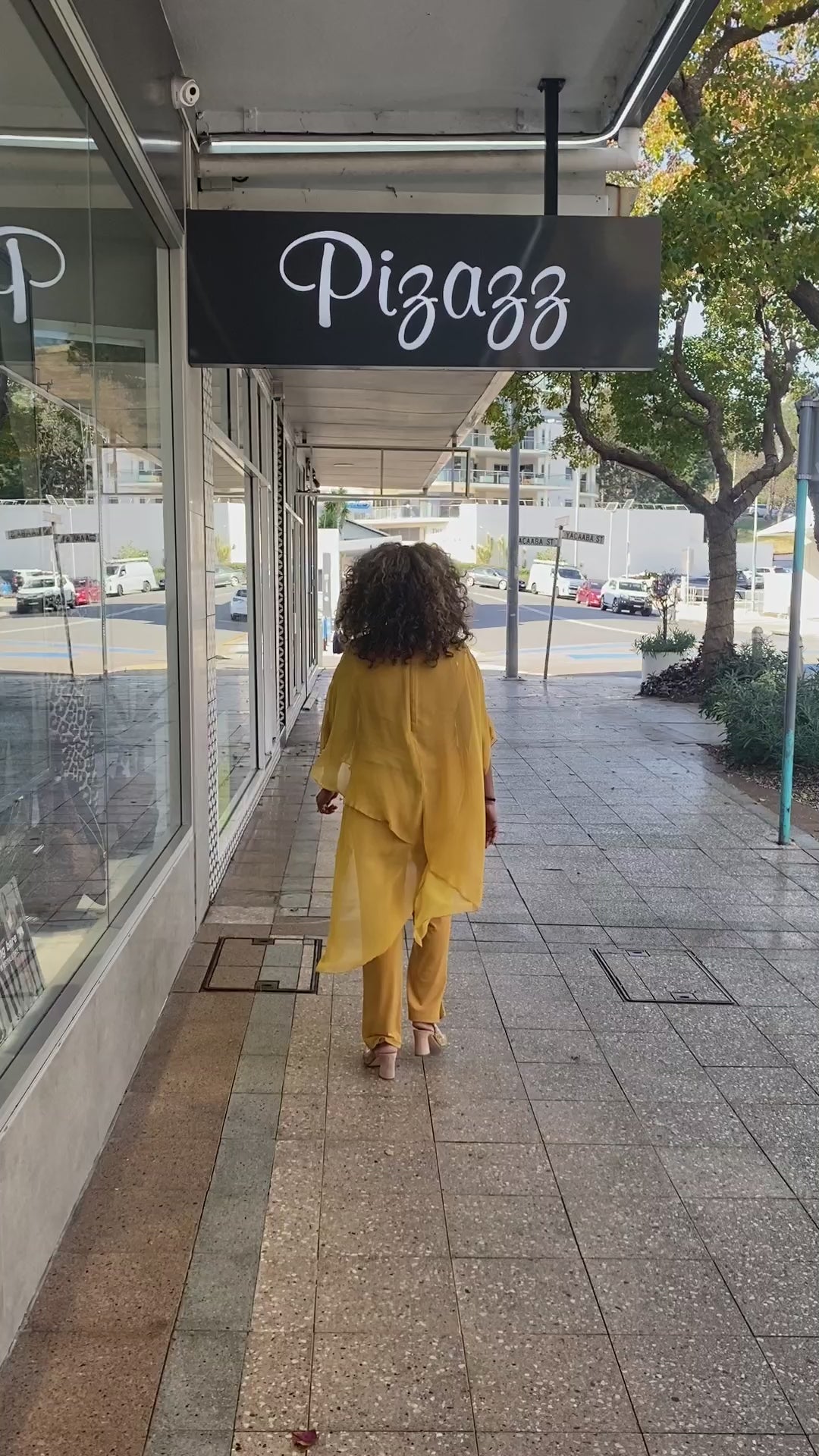 Tilly Jumpsuit - Mustard - SIS1