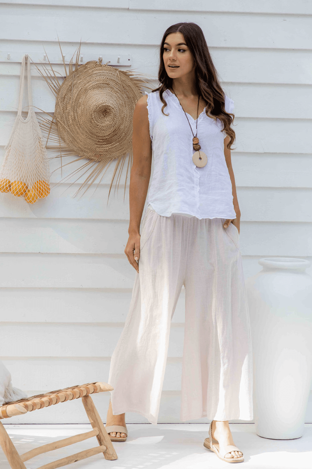 Refino Pants - Blush - IC52 - Pizazz BoutiqueThe Italian Cartel