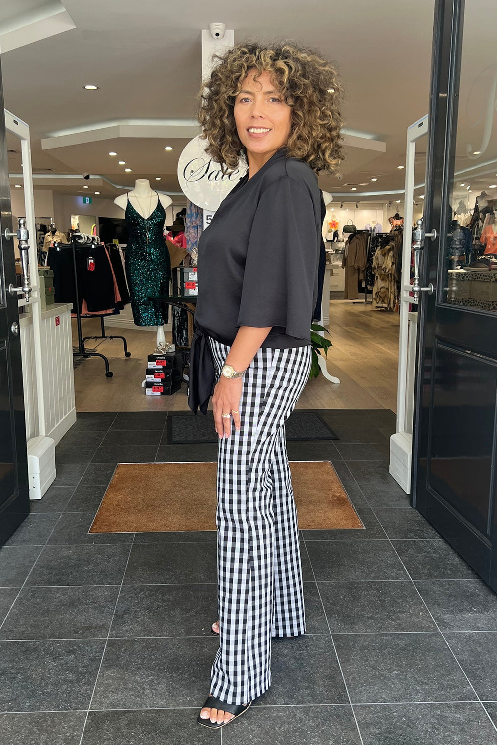 Retro Flare Pant - Silver - PH31 - Pizazz BoutiquePhilosophy