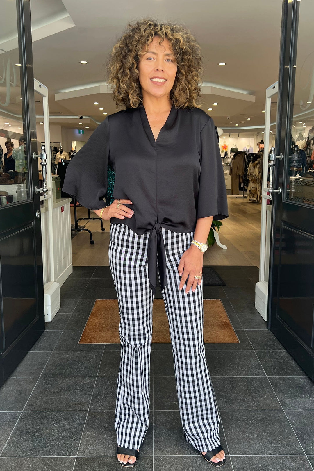 Retro Flare Pant - Silver - PH31 - Pizazz BoutiquePhilosophy