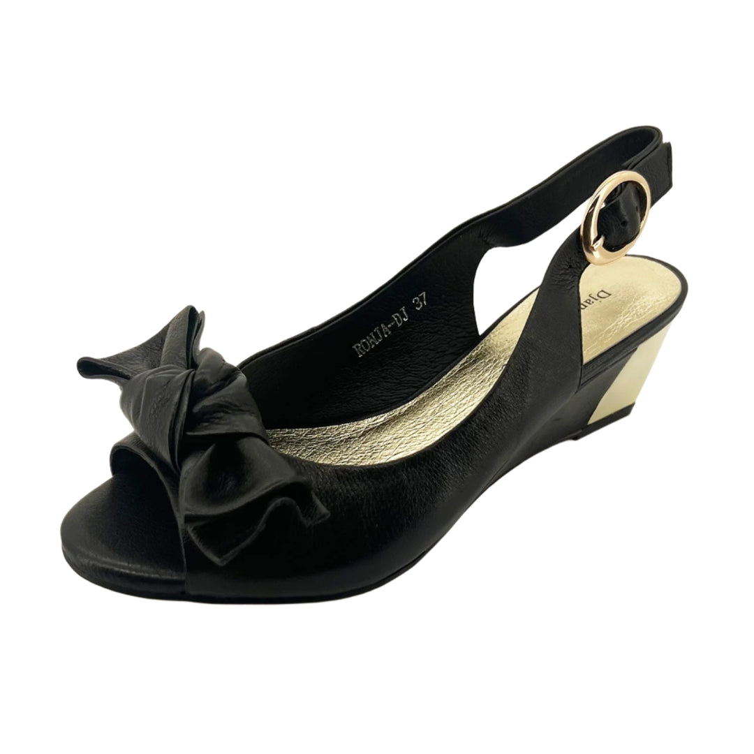 Ronja Heel - Black - DJ42 - Pizazz BoutiqueDjango & Juliette