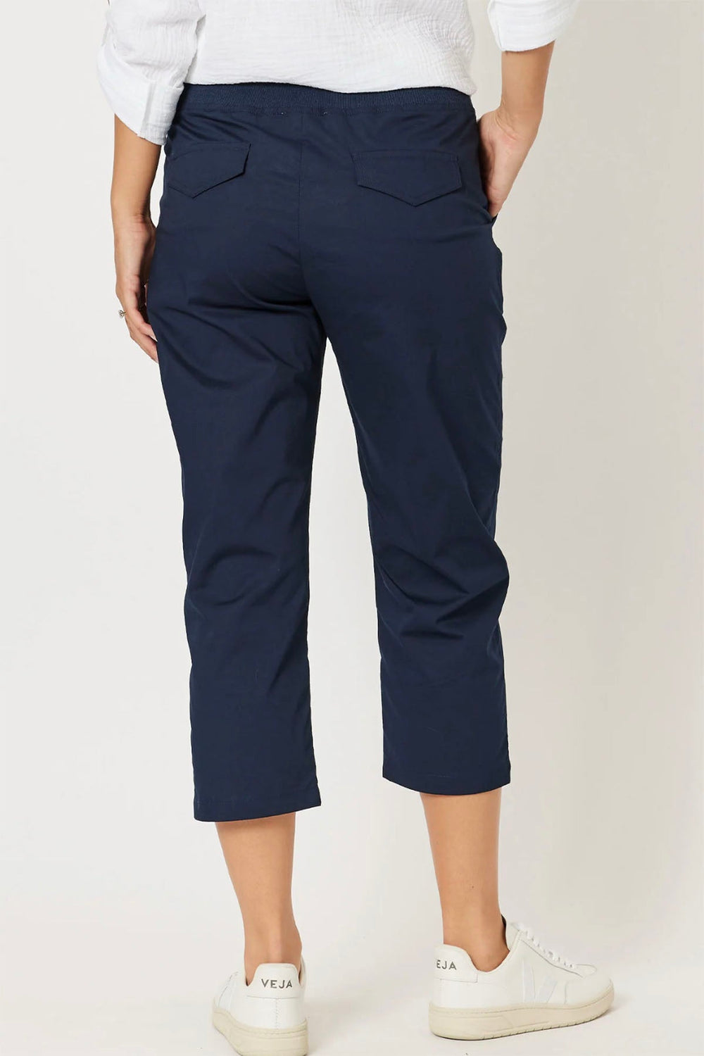 Santorini Pant - Navy - TZ13 - Pizazz BoutiqueThreadz
