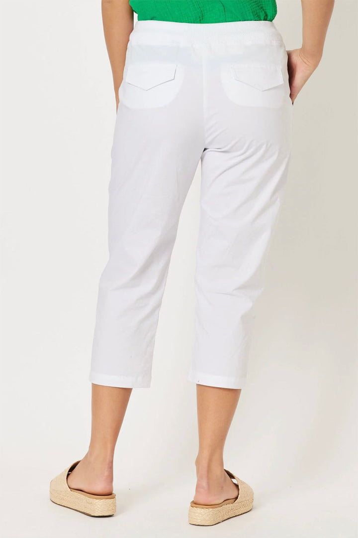 Santorini Pant - White - TZ13 - Pizazz BoutiqueThreadz