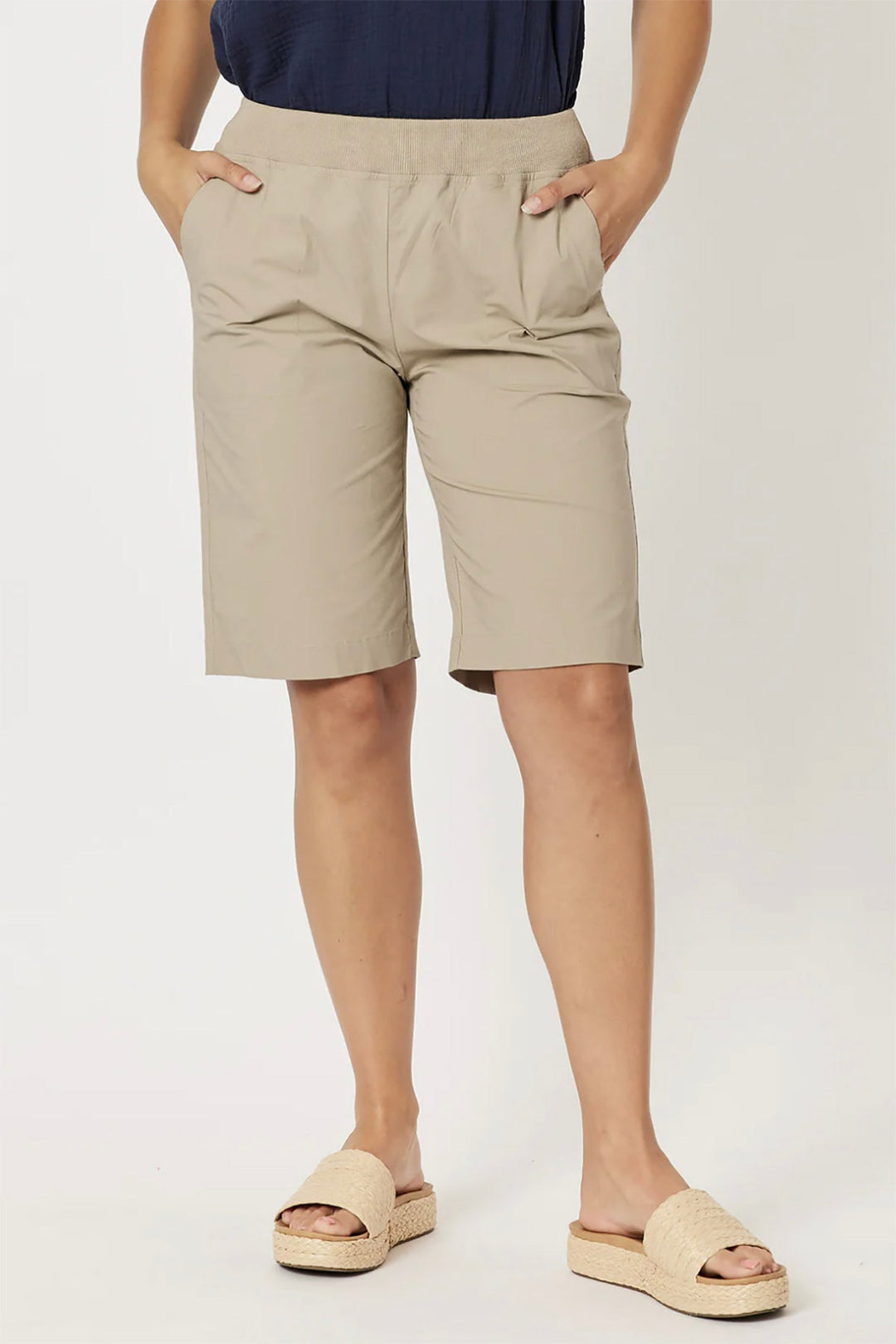 Santorini Short - Natural - TZ2 - Pizazz BoutiqueThreadz