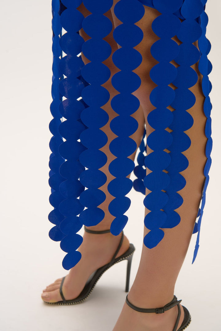 Scuba Sheath Dress & Circle Fringes - JR75 - Pizazz BoutiqueJoseph Ribkoff