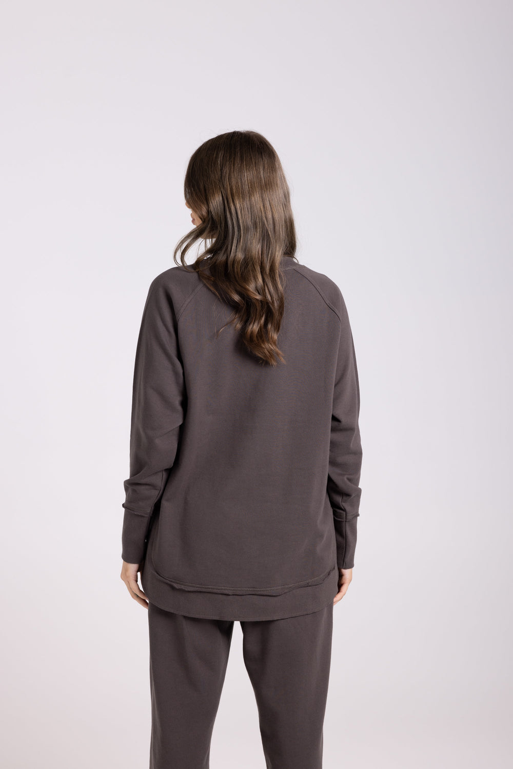 Sequined Sweat - Espresso - TT64 - Pizazz BoutiqueTwo - T's