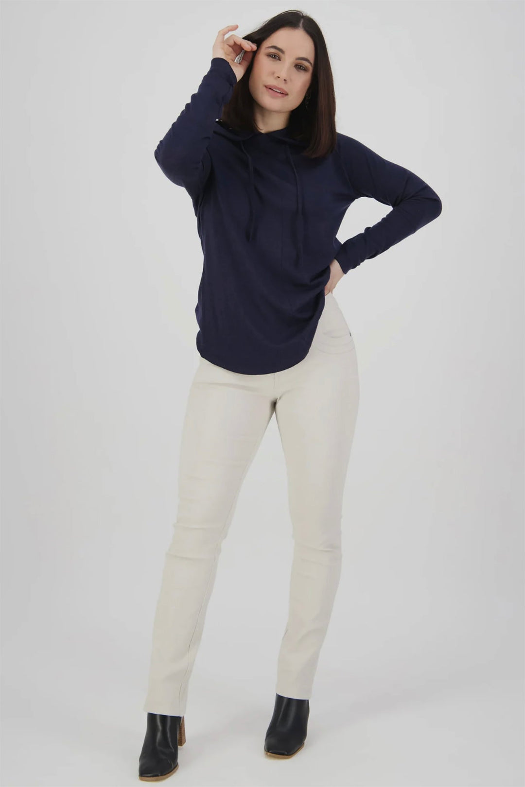 Slim Luxe Jean - Pumice - VA4 - Pizazz BoutiqueVassalli