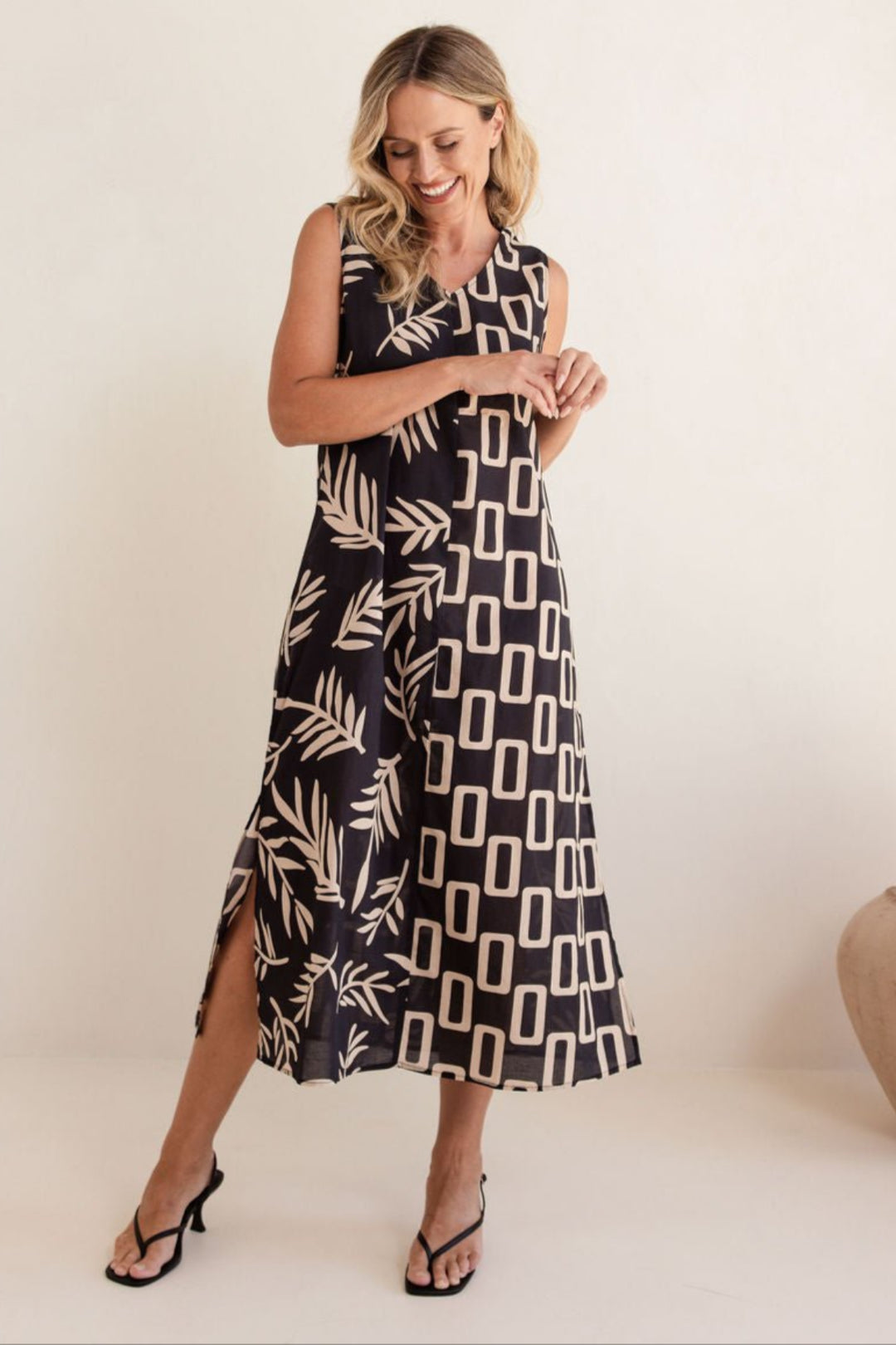 Spliced Maxi - Leaf - SS8 - Pizazz BoutiqueSee Saw