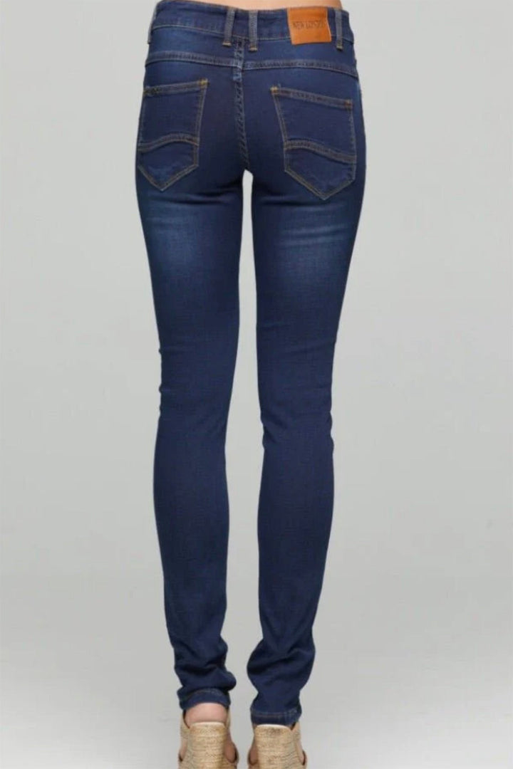 Stoke Jeans - Dark Denim - NLJ33 - Pizazz BoutiqueNew London Jeans
