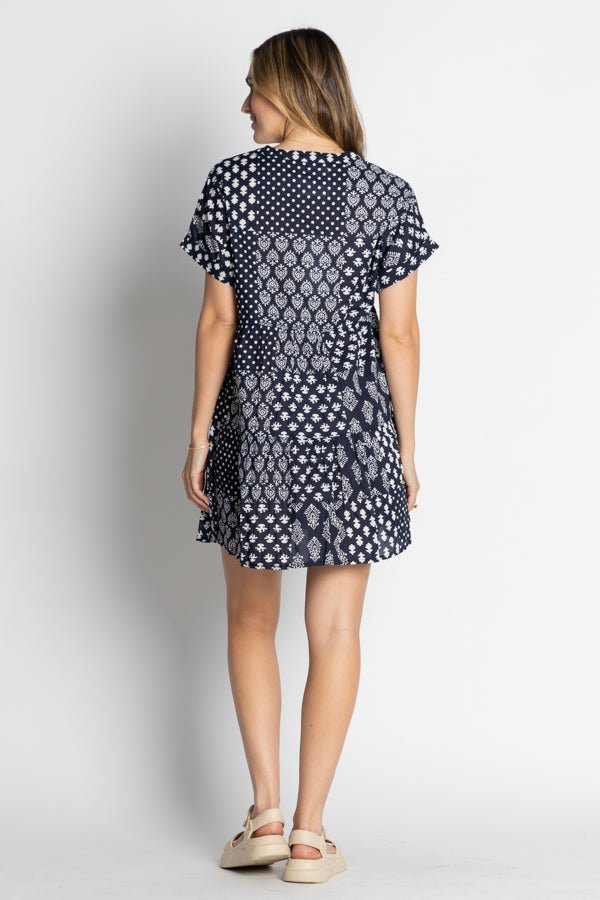 Talei Dress - Navy - LL10 - Pizazz BoutiqueLula Life