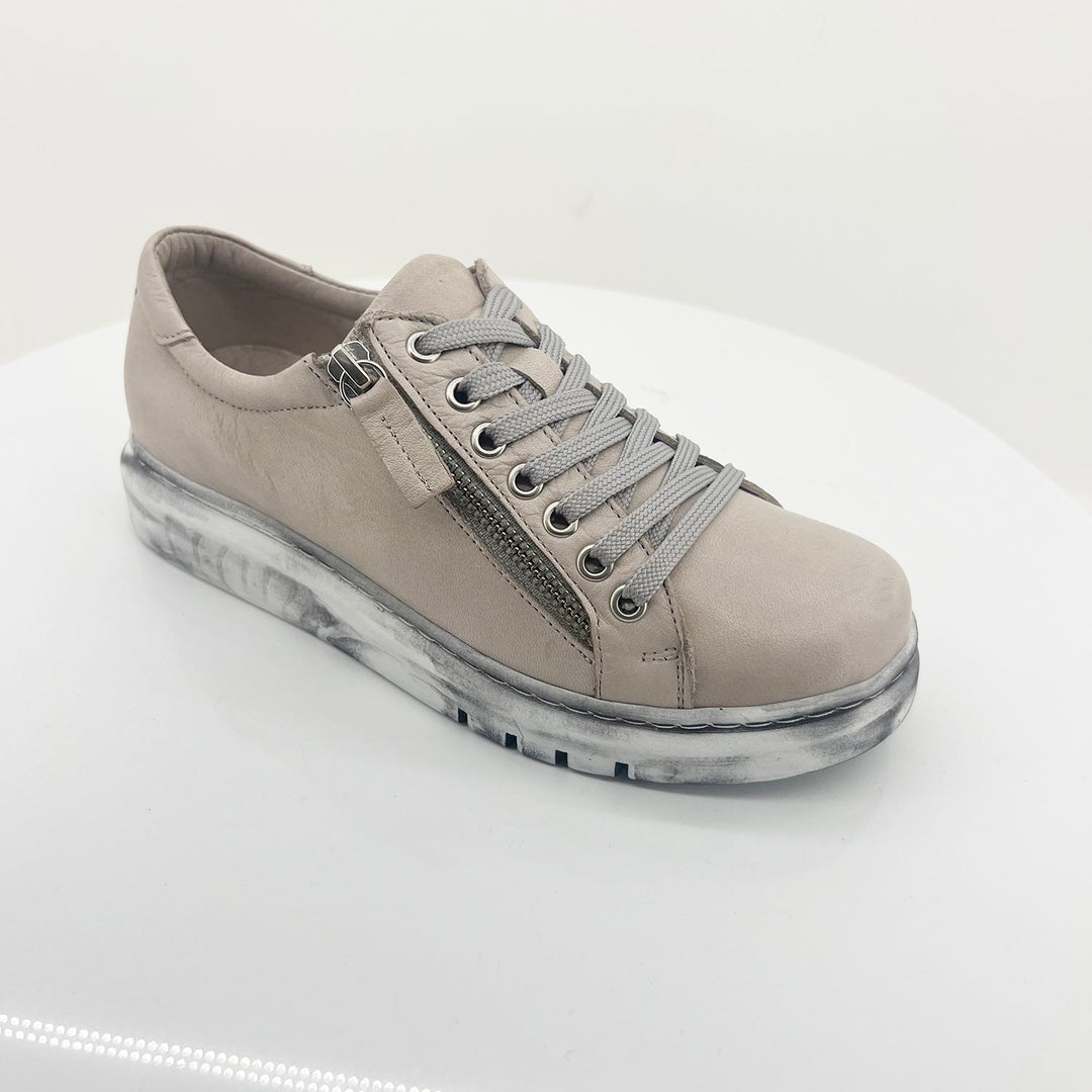 Tatter Sneaker - Taupe - RS3 - Pizazz BoutiqueRilassare