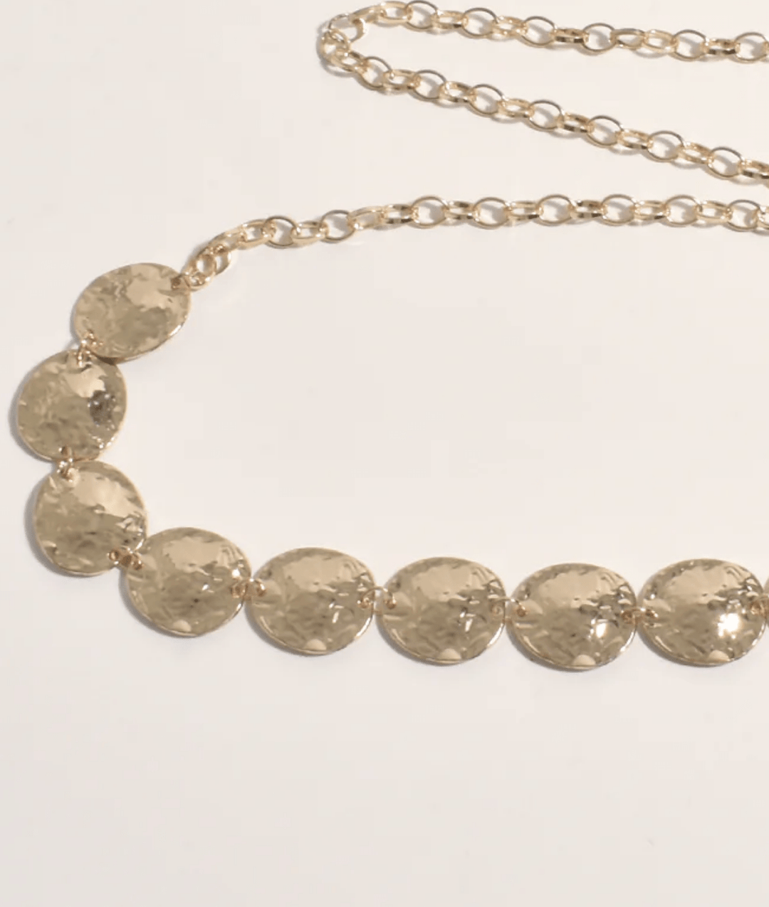 Textured Disc Front Belt - AD61 - Pizazz BoutiqueAdorne