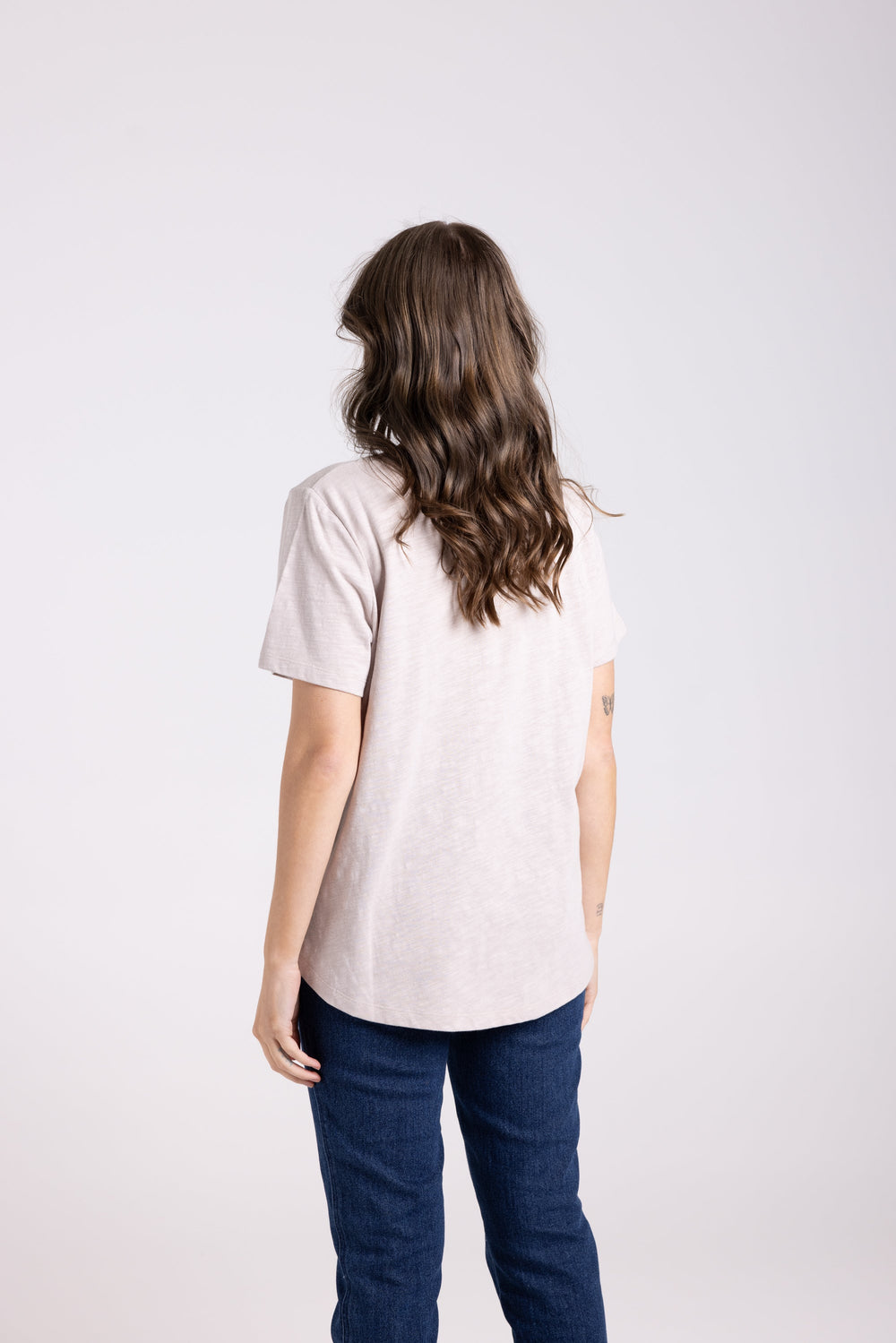 Tia T-Shirt - Biscot - TT1 - Pizazz BoutiqueTwo - T's
