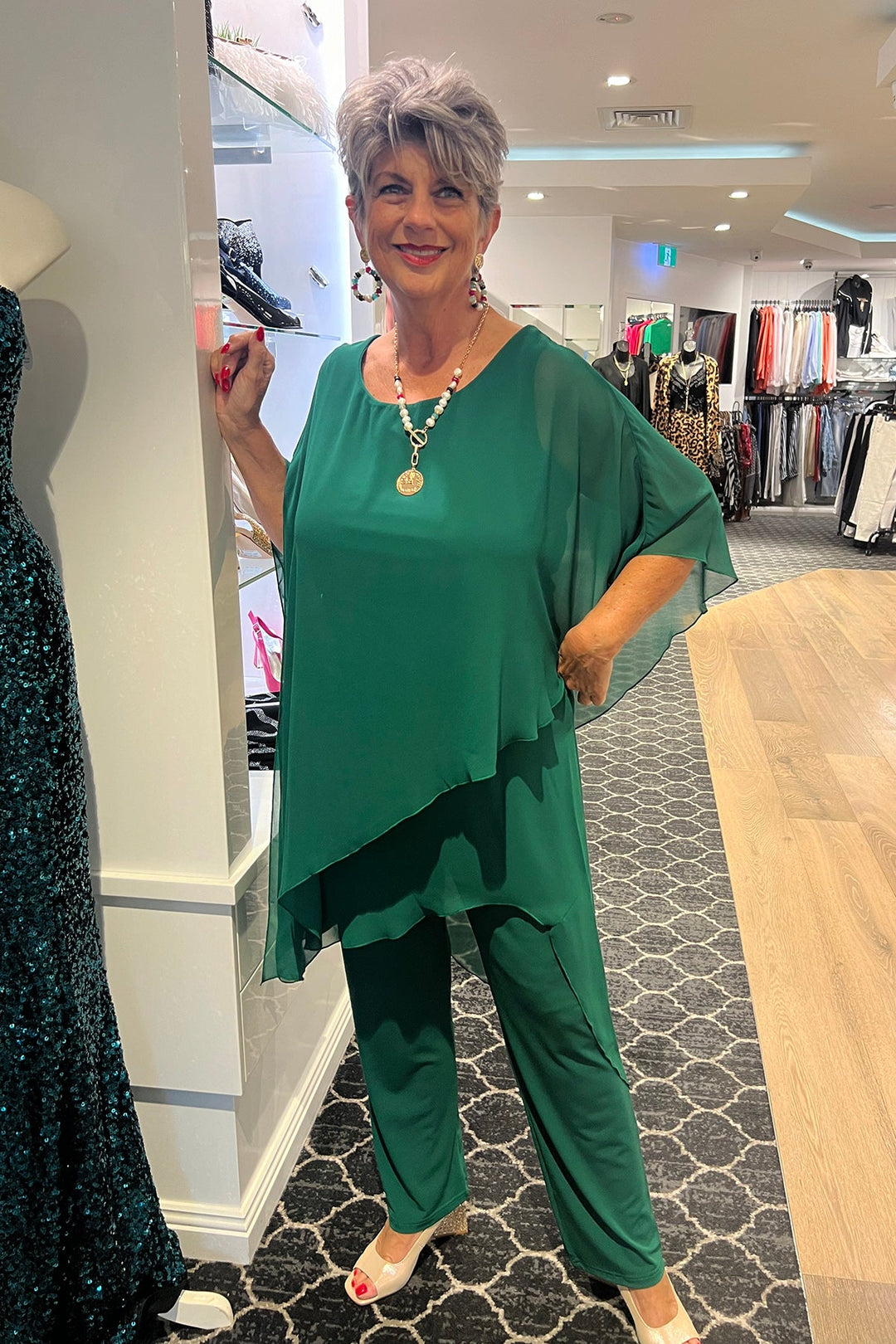 Tilly Jumpsuit - Pine - SIS1 - Pizazz BoutiqueSister sister