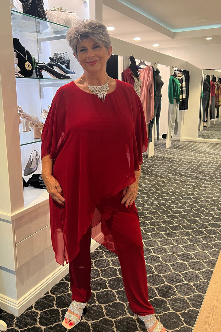 Tilly Jumpsuit - Red - SIS1 - Pizazz BoutiqueSister sister